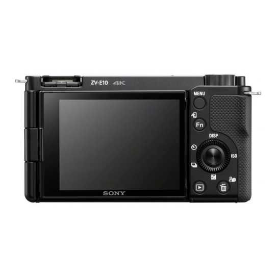 Фотоапарат із змінним об'єктивом Sony ZV-E10 Kit + 16-50 Black