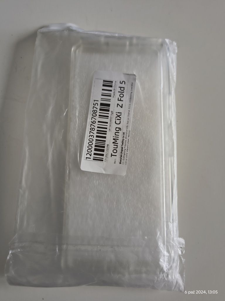 Etui, plecki plus ramka do tel. Samsung Z Fold 5. Magnetyczne