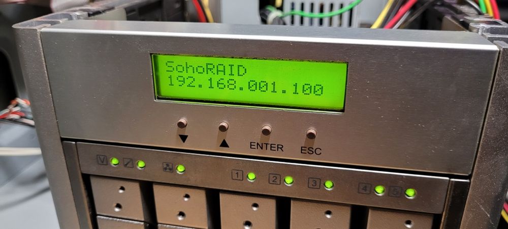 Serwer plików RAID 2,5TB