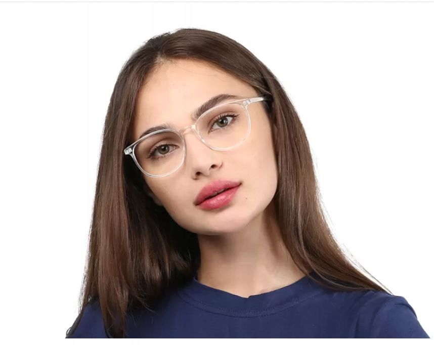 Okulary do czytania +1.50 Filtr światła niebieskiego Przezroczyte Firm