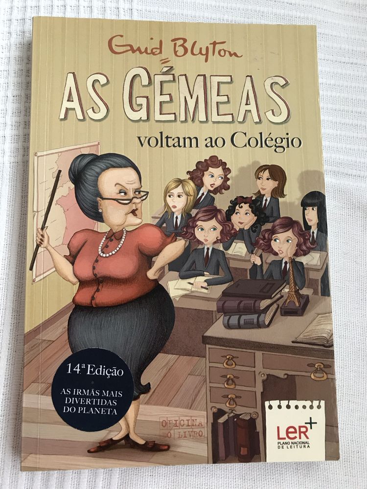 Livros Enid Blyton - As Gémeas, Colégio das Quatro Torres, …