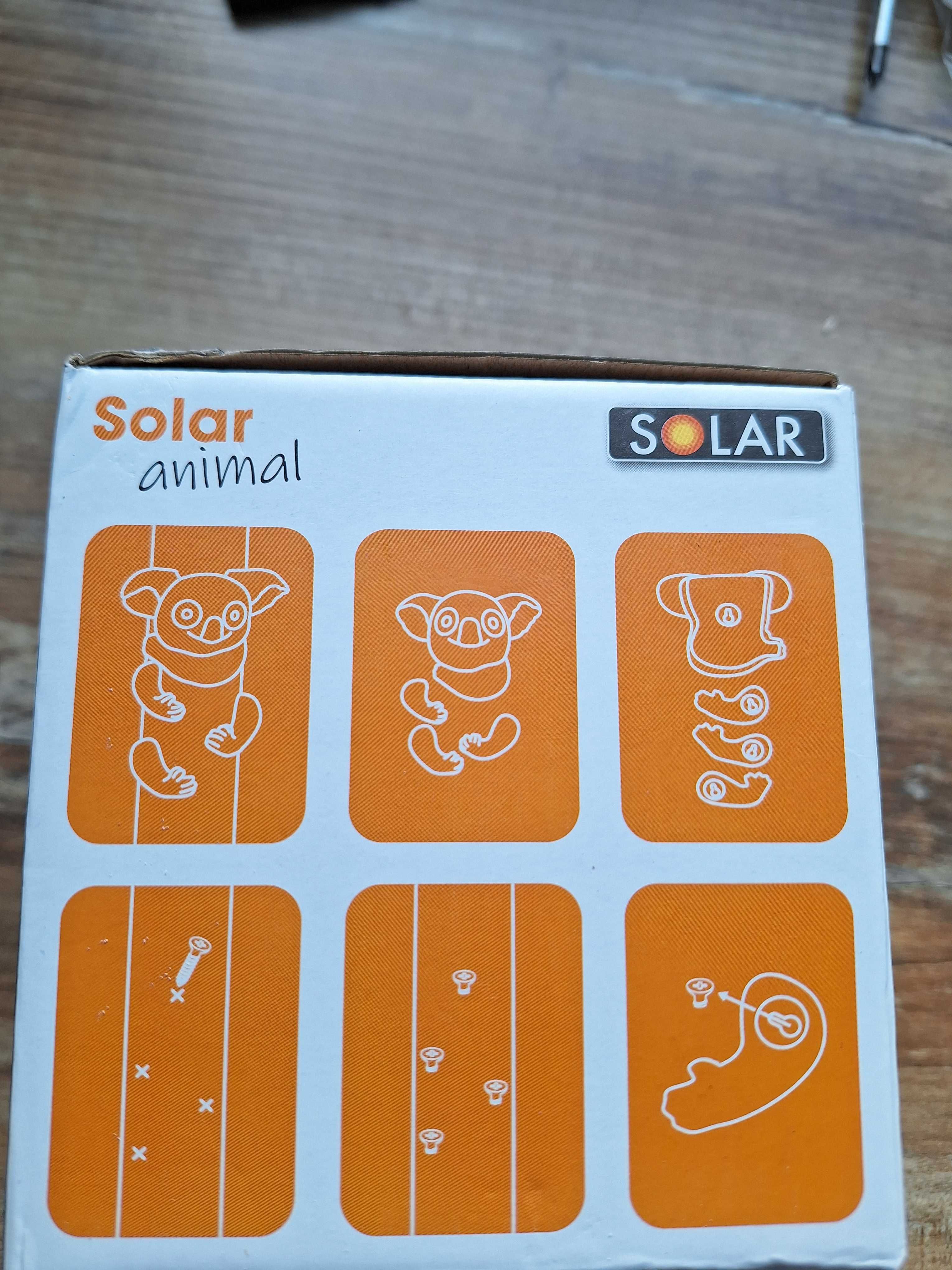 Lampka solarna animal