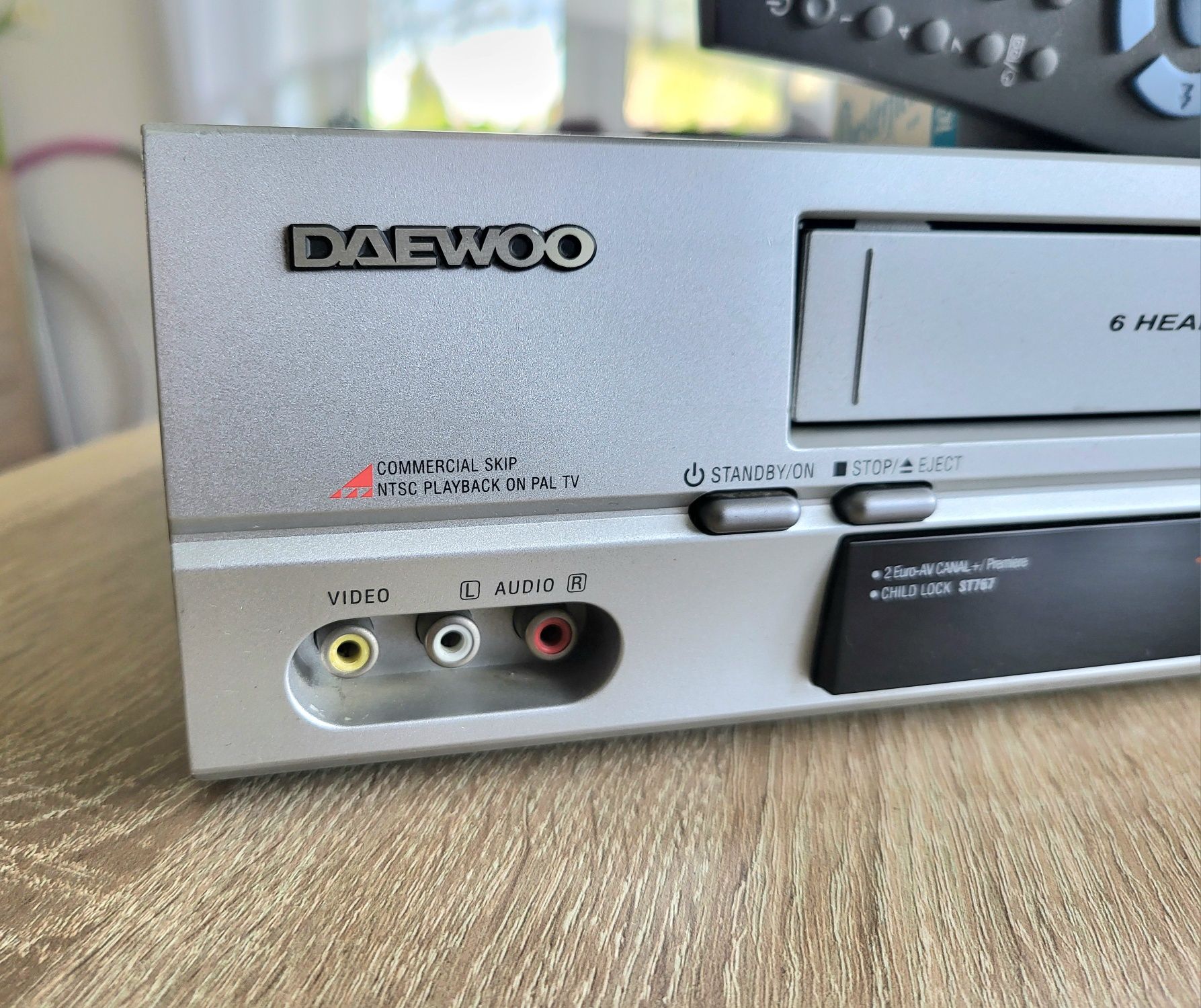 Deawoo ST757 #Magnetowid VHS #6 Głowic #Hi-Fi Stereo  #ShowView #Pilot