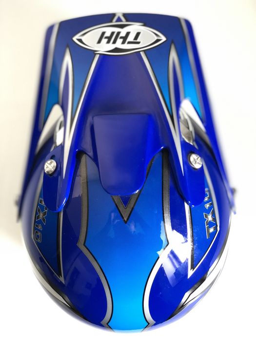 Capacete THH TX10 Azul • Motocross • Excelente Estado • Tamanho L
