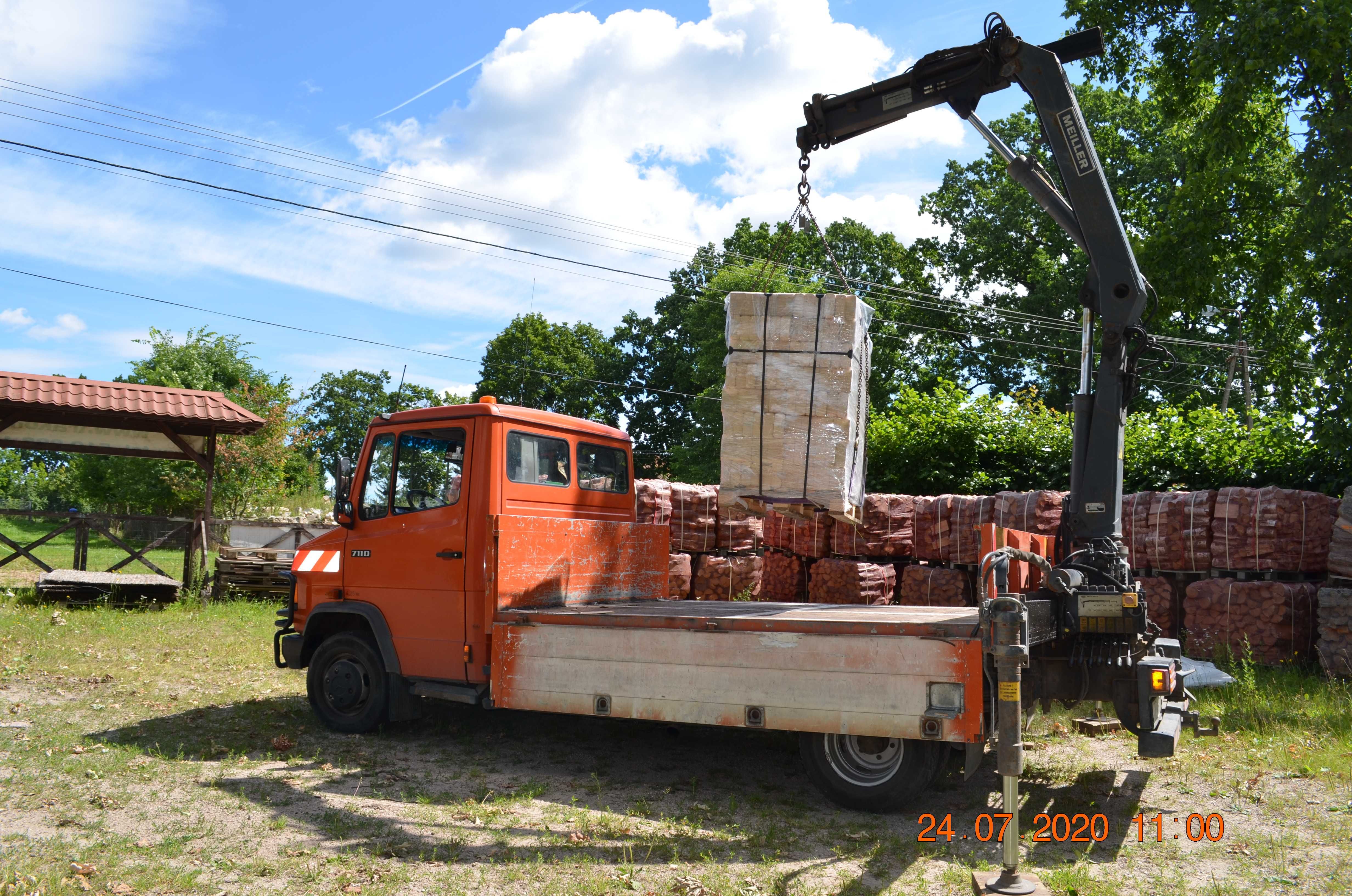 Brykiet drzewny do pieca i kominka z dostawą do domu Suwałki, okolice