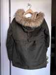 Kurtka parka zara khaki