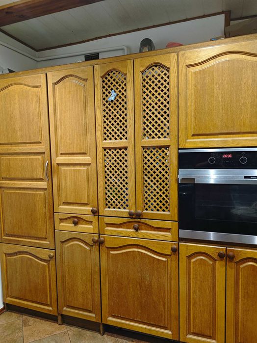 Dębowe fronty kuchenne - same fronty