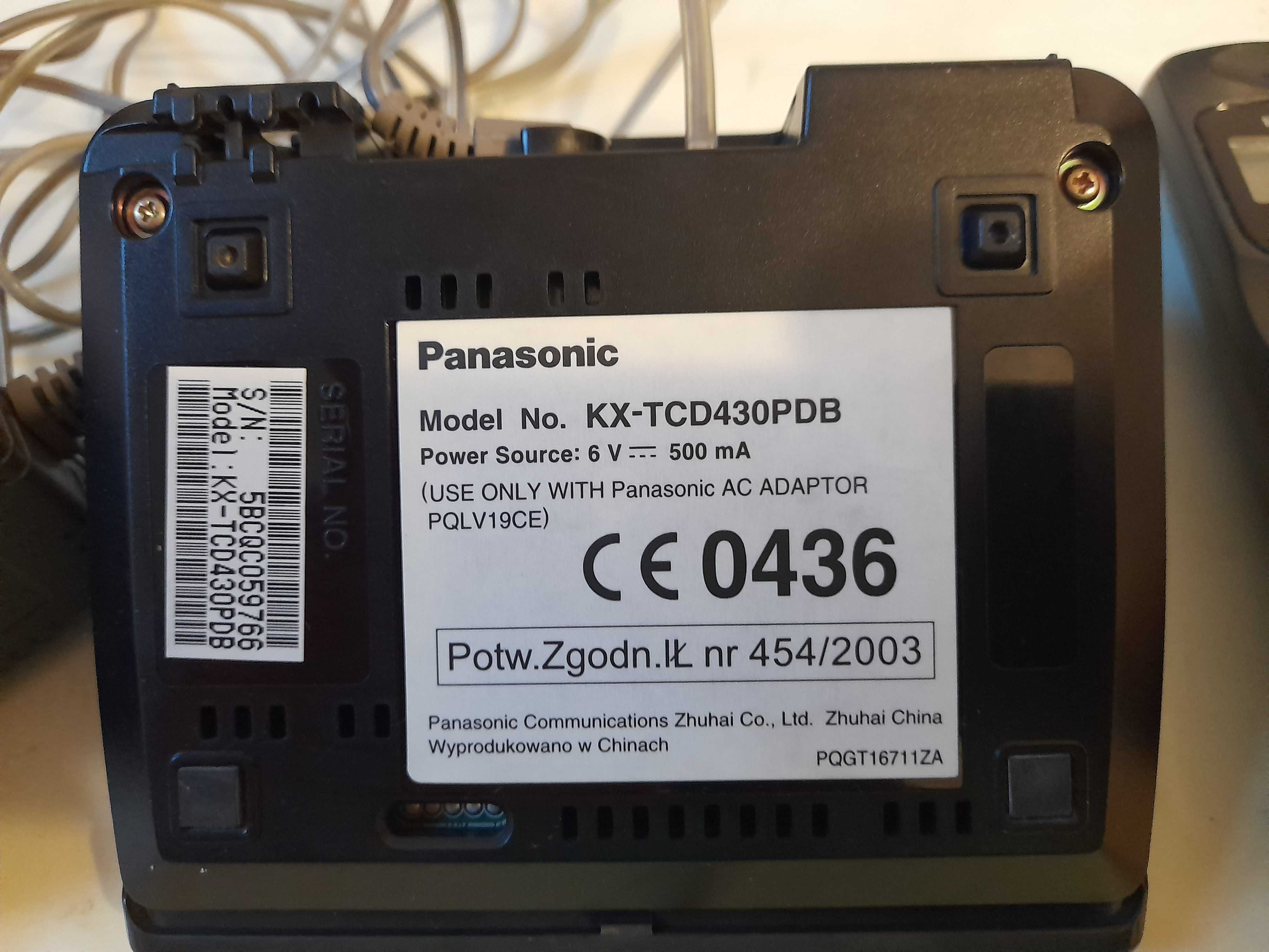 Aparat telefoniczny bezprzewodowy Panasonic