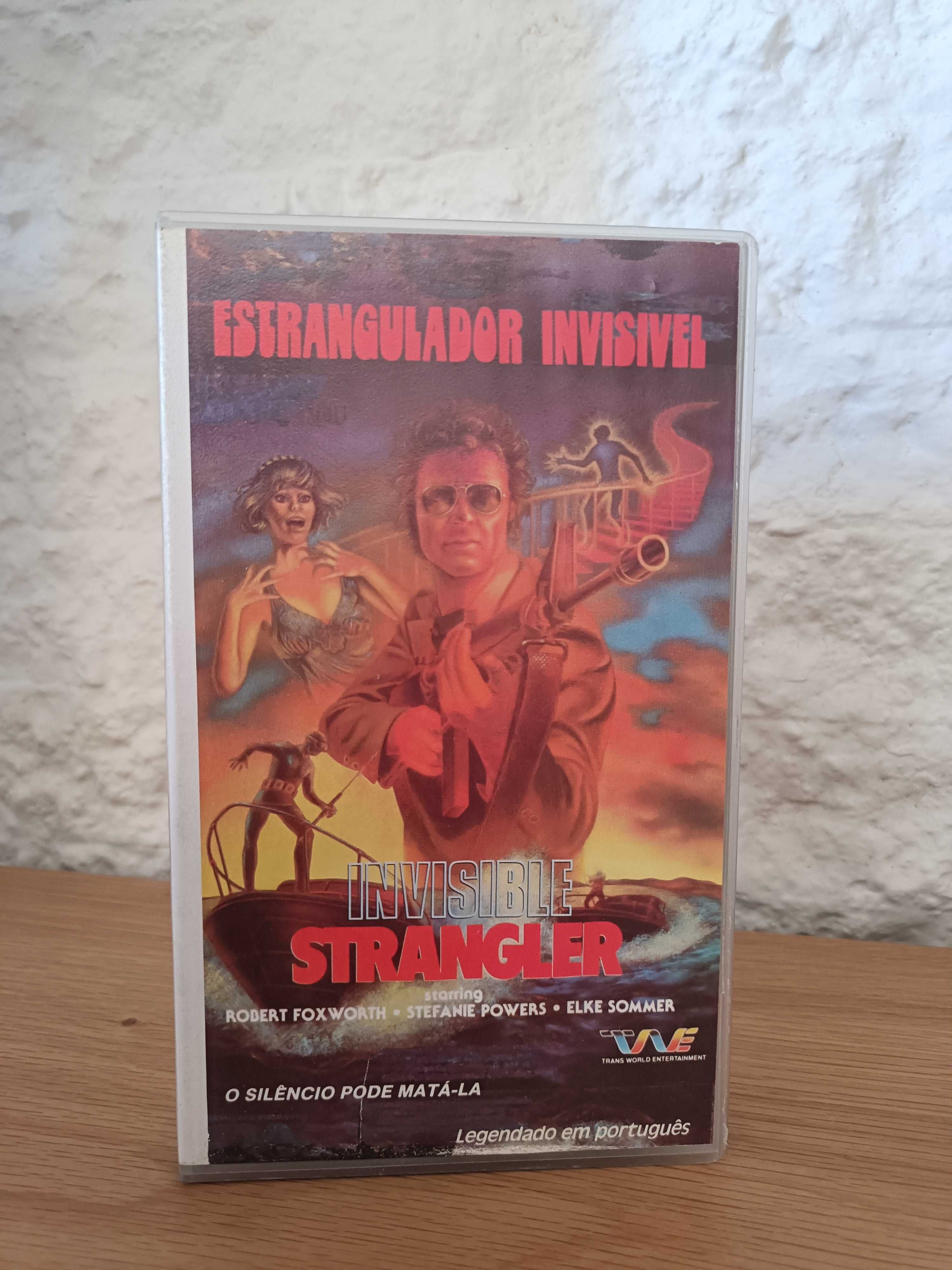 Filme VHS Estrangulador Invisível (Invisible Strangler)