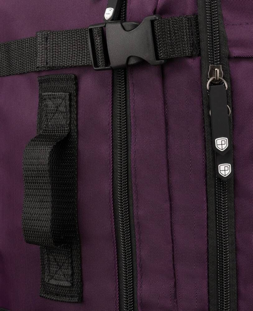 pojemny, podróżny plecak kabinowy z portem usb - peterson