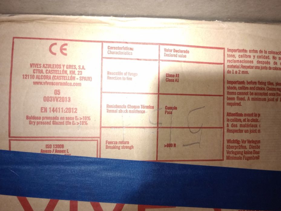 Płytki ścienne Vives