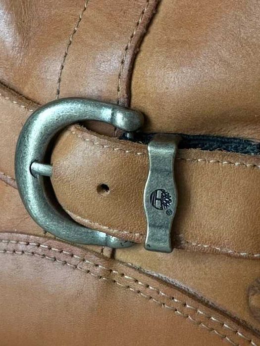 Timberland skórzane ocieplane boots 40 | brązowe, klasyczne