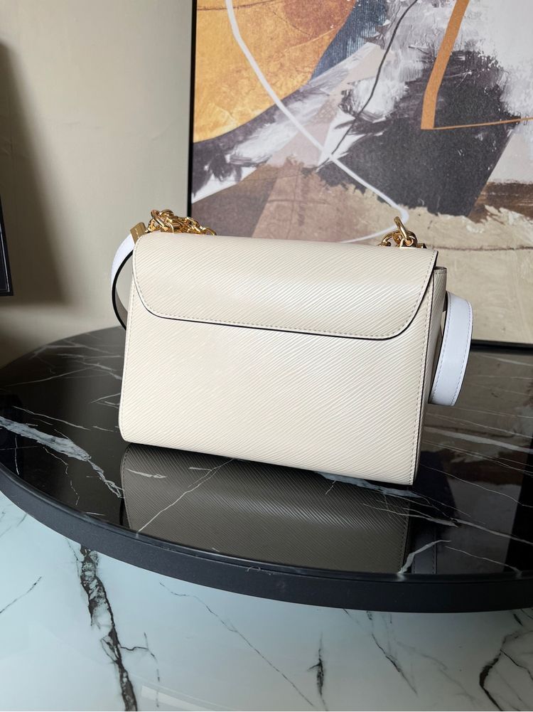Torebka Na Ramię Biała Kremowa Louis Vuitton LV