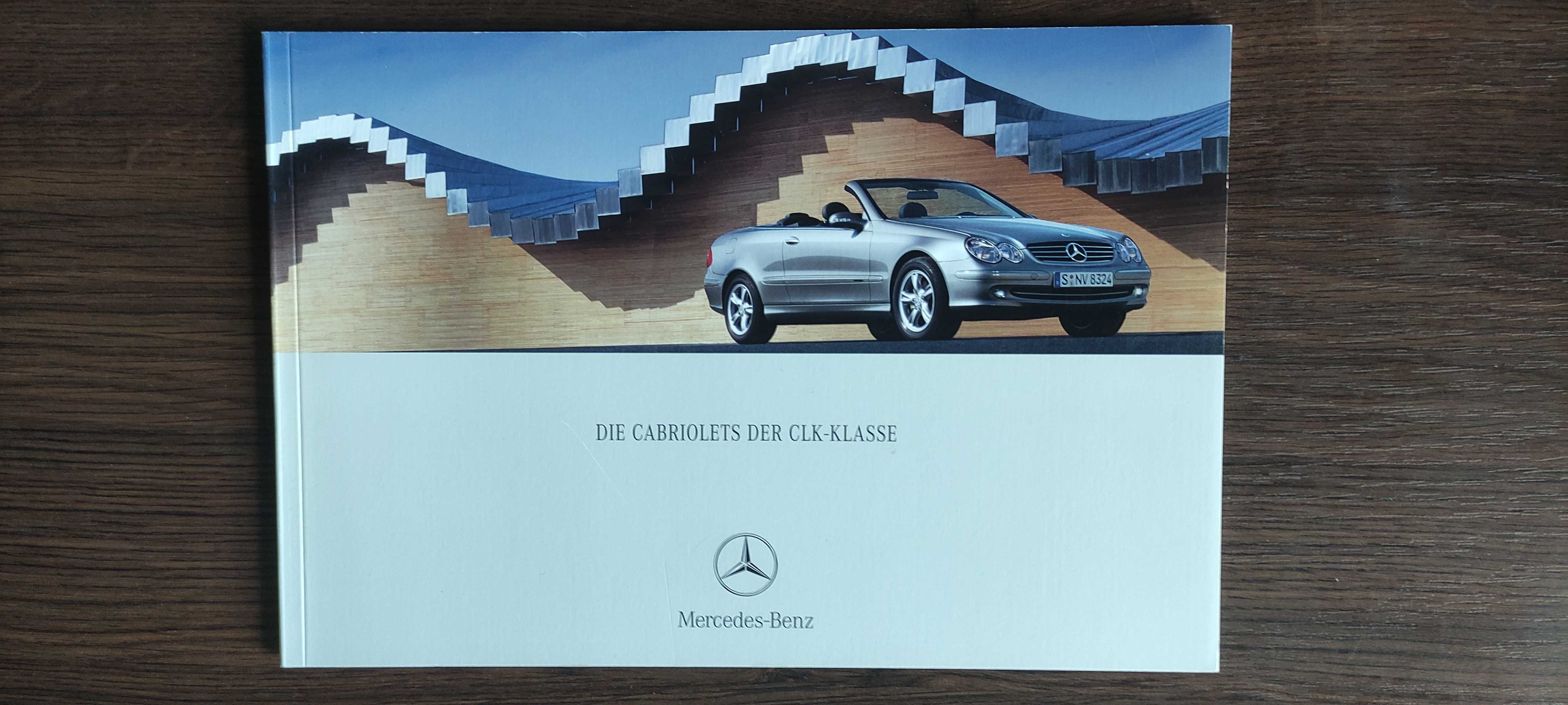 Prospekt Mercedes CLK Cabriolet