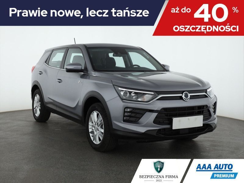 SsangYong/KGM Korando 1.5 T-GDI Crystal , Salon Polska, 1. Właściciel, Serwis ASO, VAT 23%,