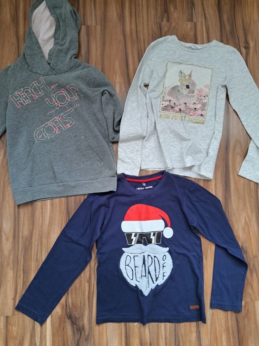 Ciuchy dla dziewczynki dres Reserved 146