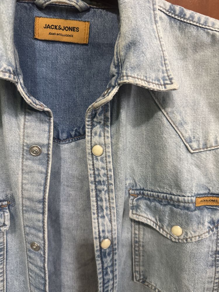 Джинсова сорочка jack&jones