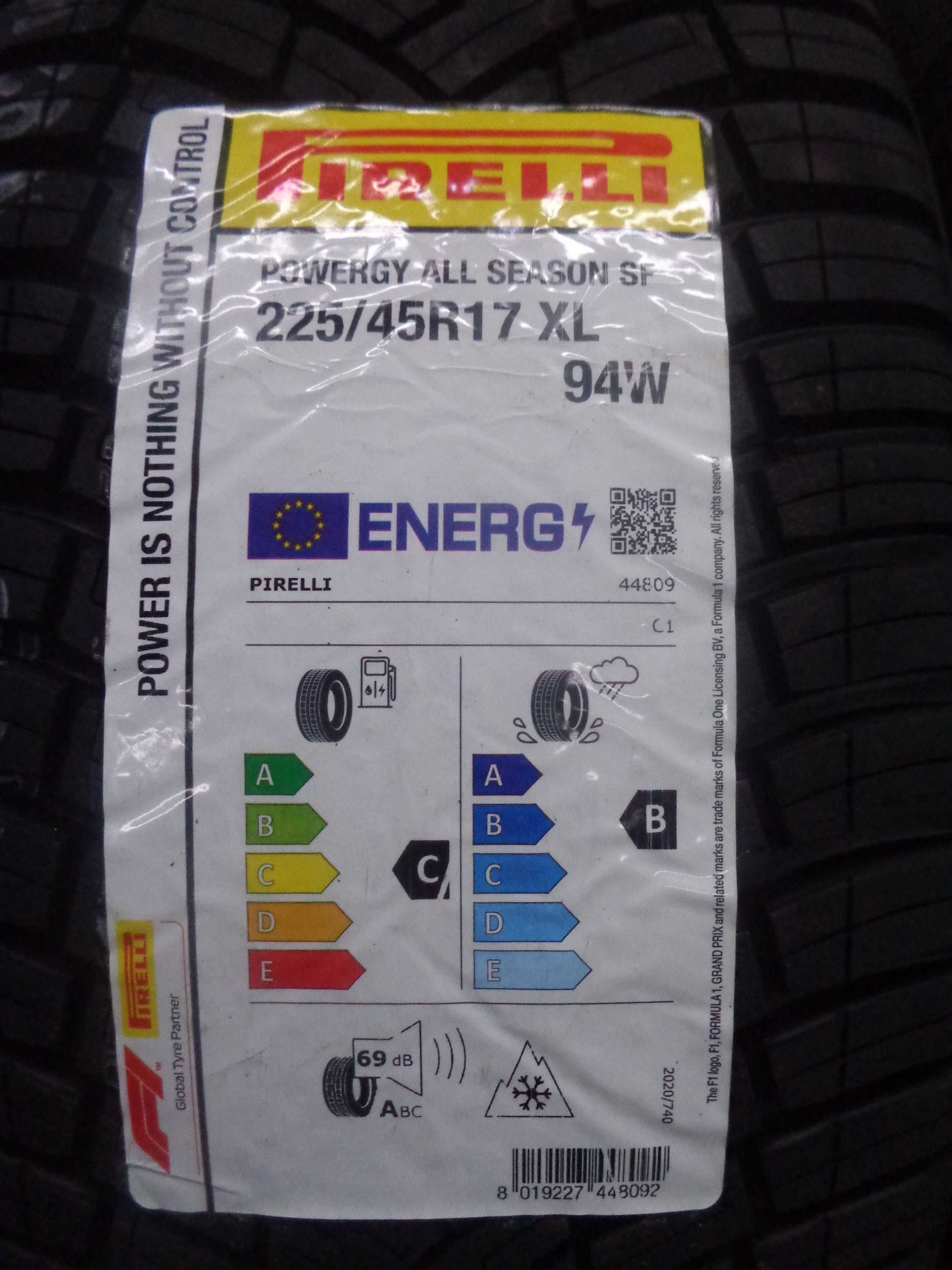 225/45R17 PIRELLI Powergy All Season SF ,Całoroczne , Nowy Model !!!