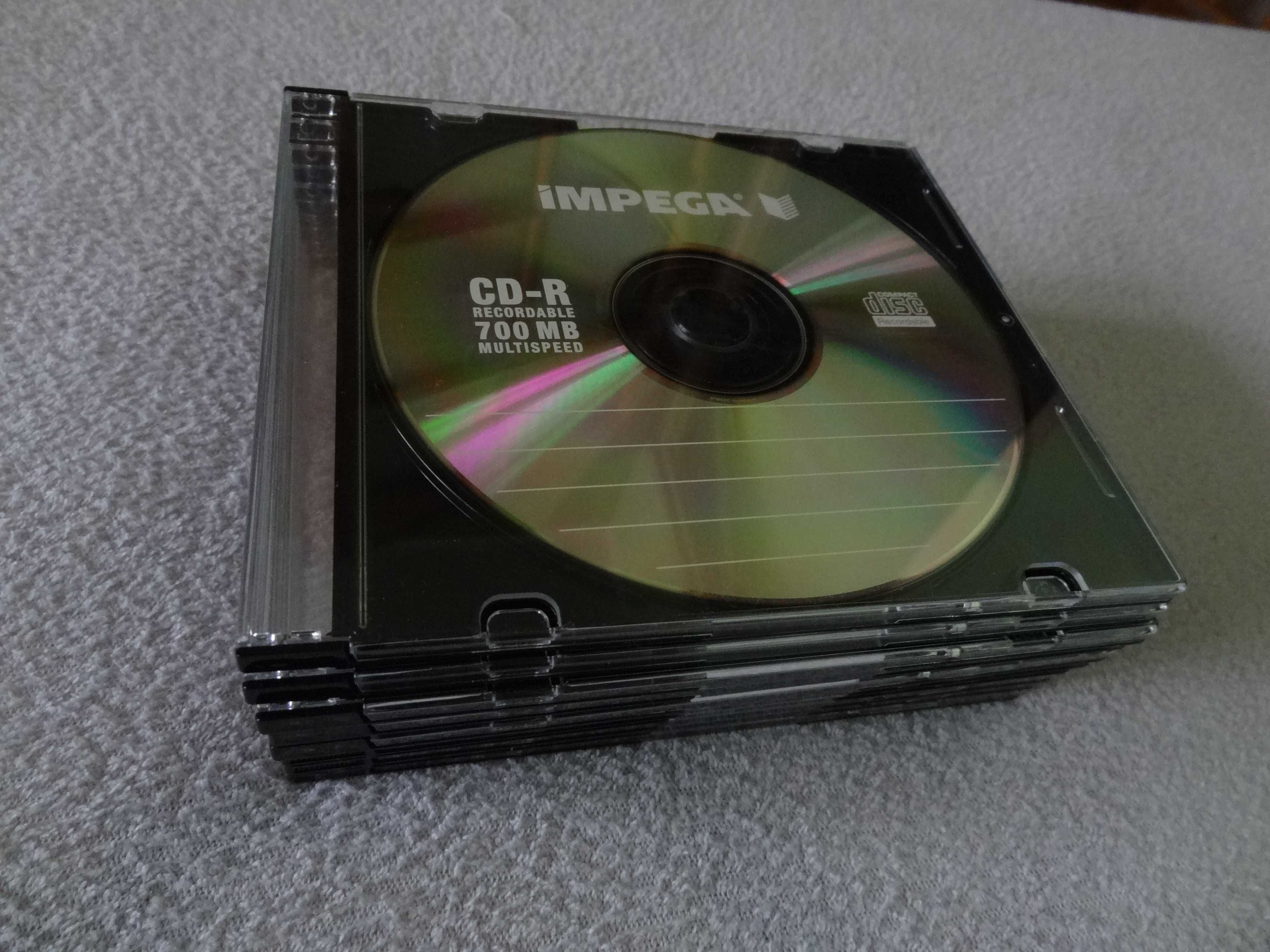 płyty CD do nagrywania - 10 sztuk