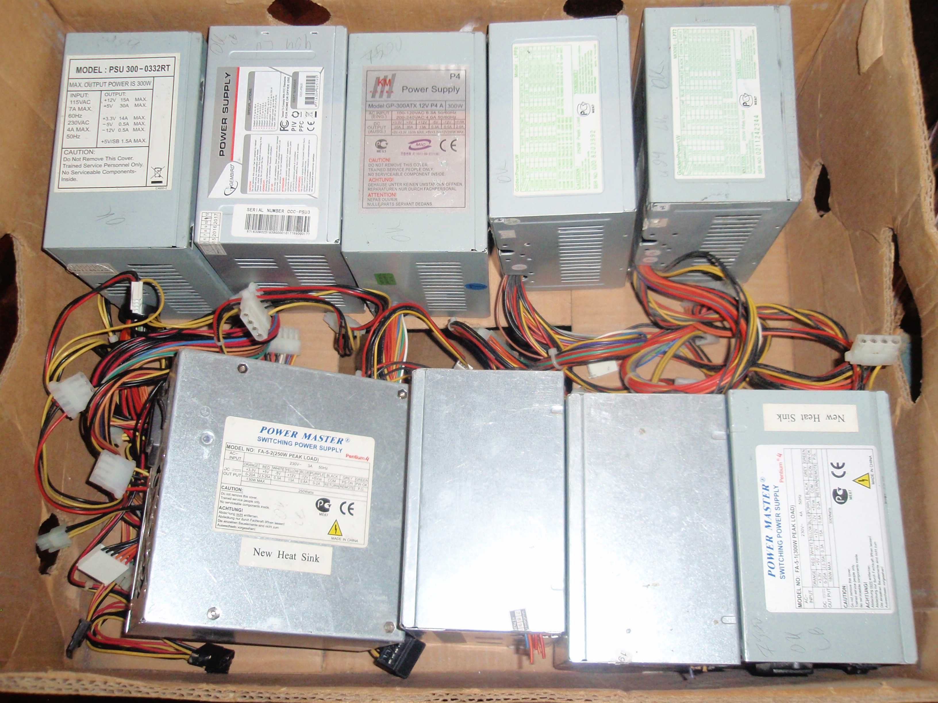 блок питания ATX типа codegen, (tl494, ka7500)