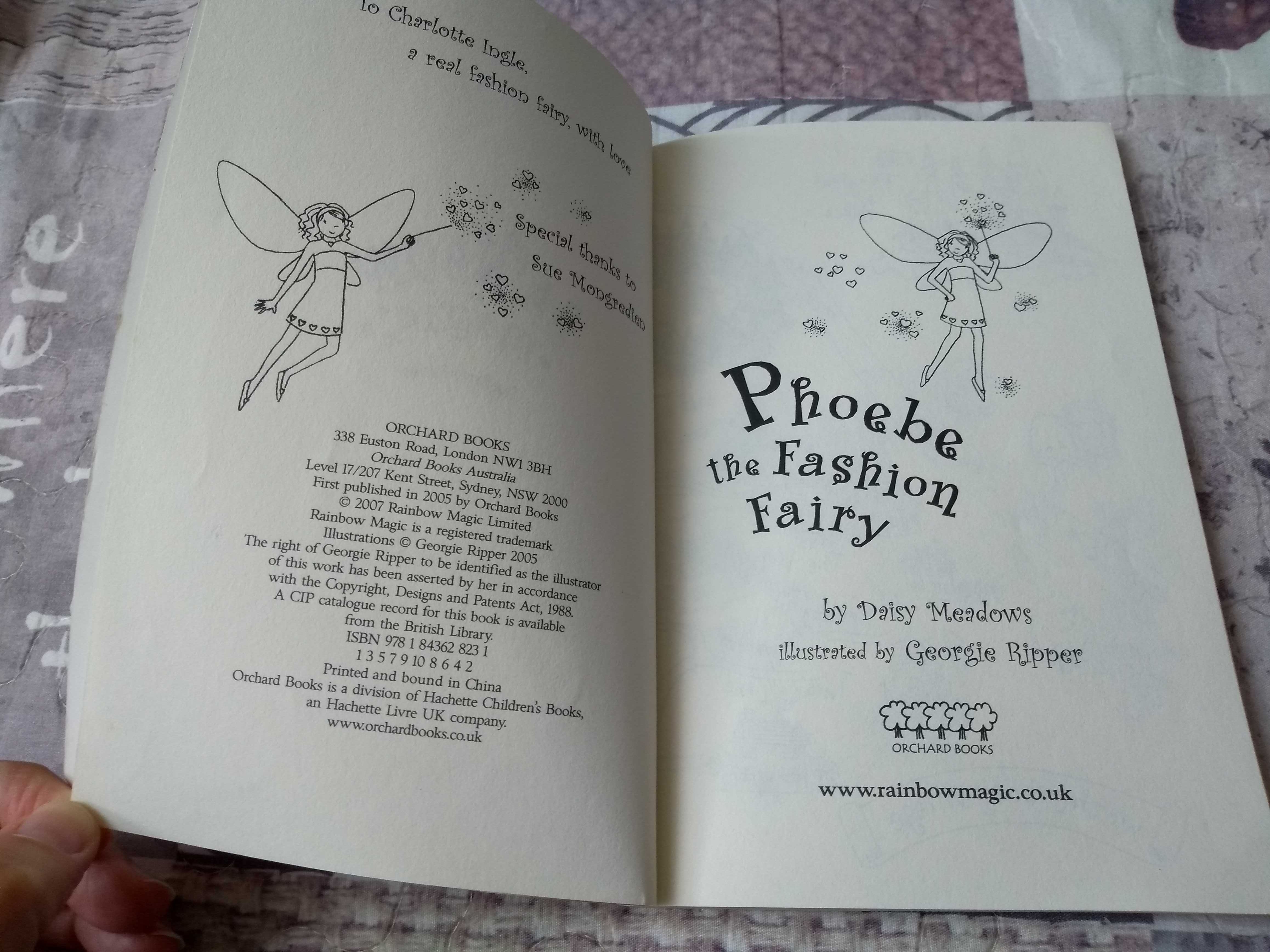 Rainbow Magic: Phoebe the Fashion Fairy, Daisy Meadows