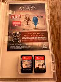 2 gry do Nintendo Switch-Assassin's Creed The Rebel Collection +  Ezio