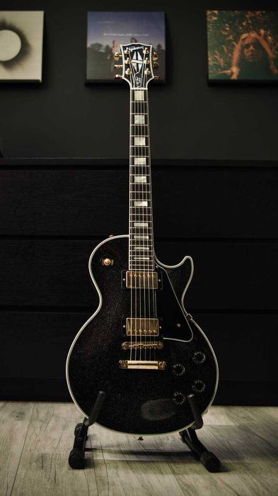 Gibson Custom Shop Les Paul Custom Dealer Select 2024 – Black Sparkle