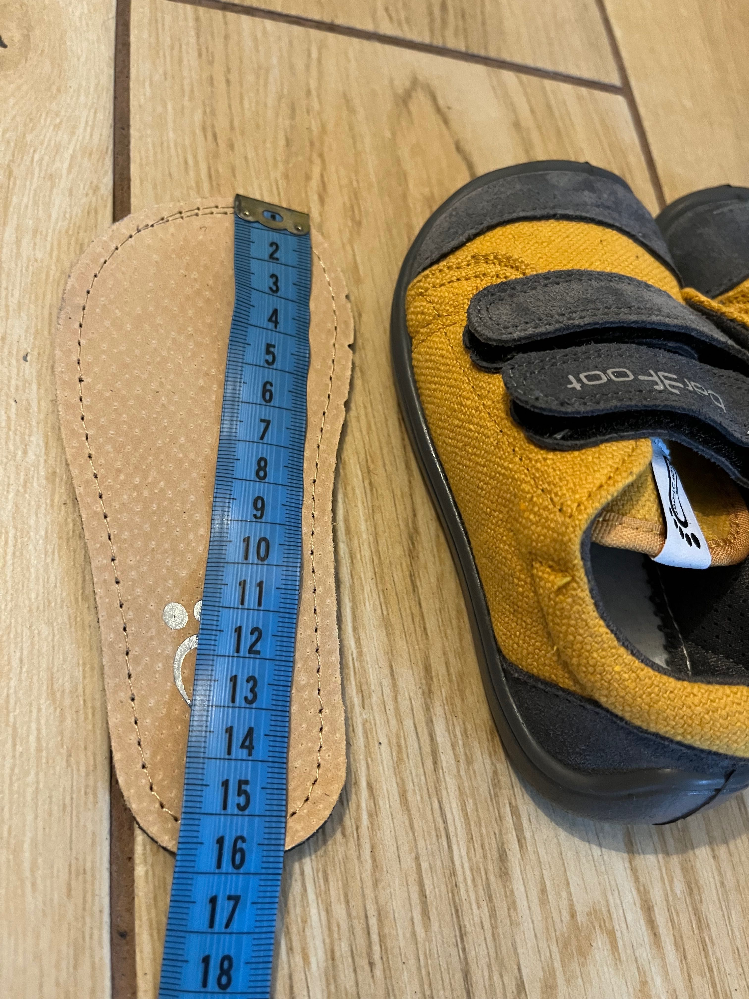 Buty Bar3foot trampki Barefoot Denver rozm 25 NOWE skórzana wkładka.