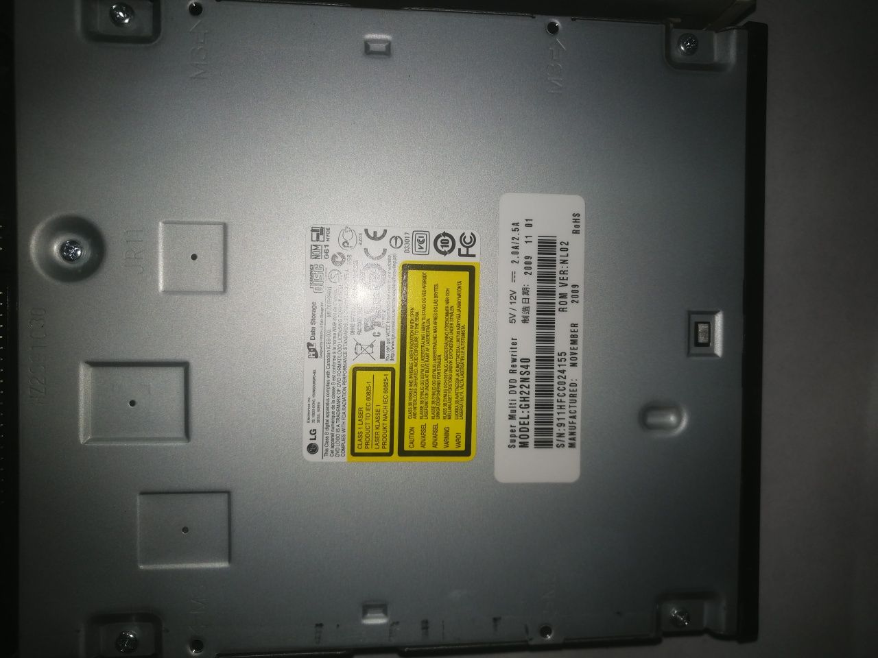 Дисковод DVD - RW sata