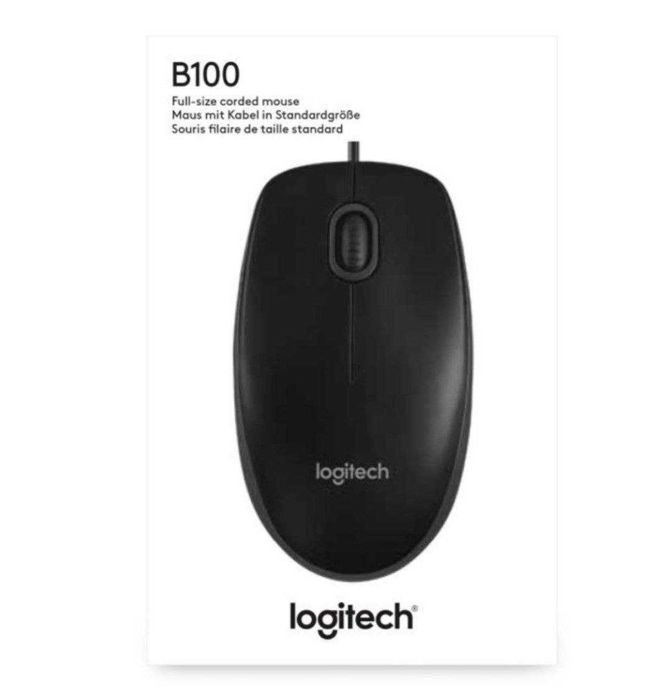 Миша компютерна logitech B-100 (читайте опис!)