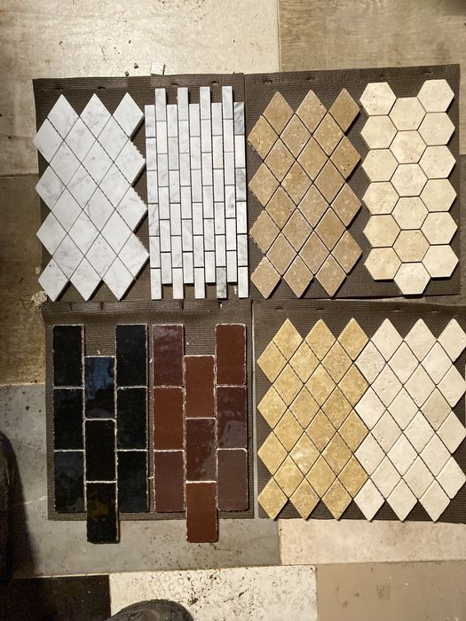 Painéis decorativos em azulejo