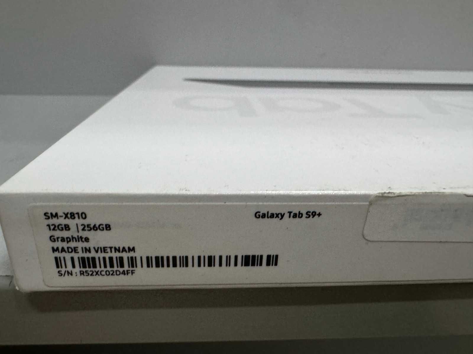Планшет Samsung Galaxy Tab S9 + (SM-X810) graphite Новий !