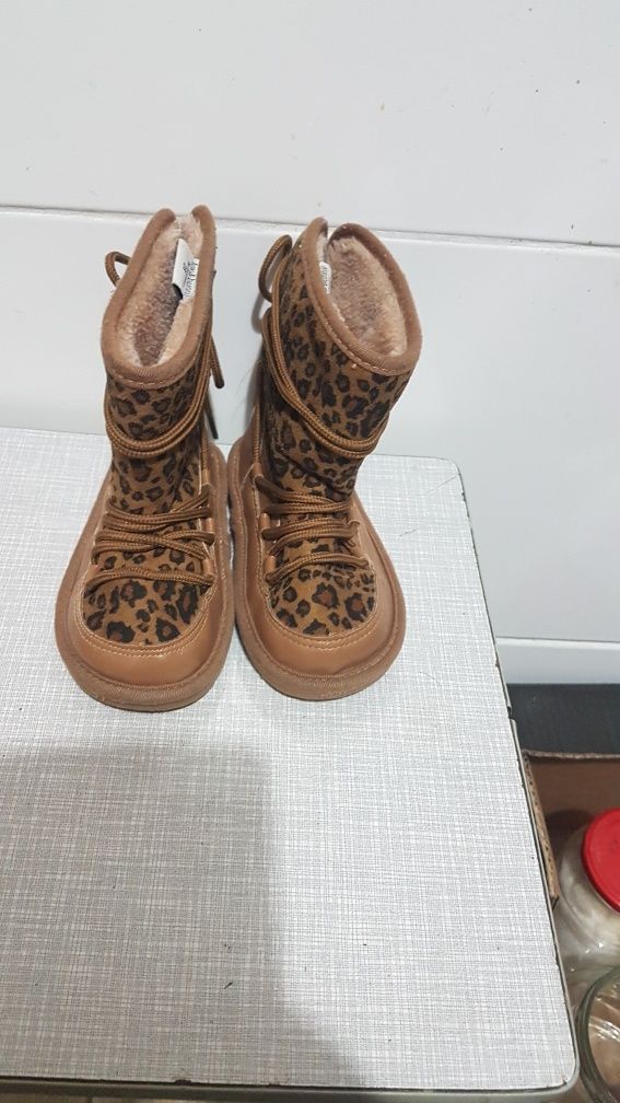 Buty zimowe nr.23 dziewczęce nowe