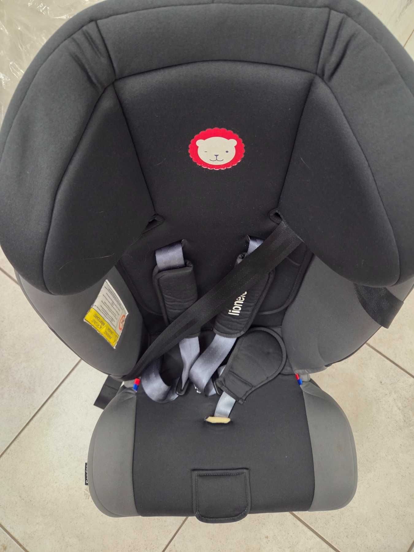 Автокрісло Lionelo Sander Isofix (0-36 кг) Сіре