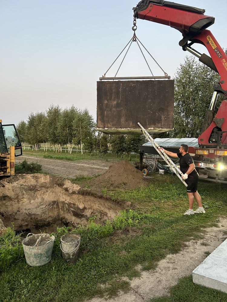 Uslugi koparka minikoparka szamba rozbiorki transport