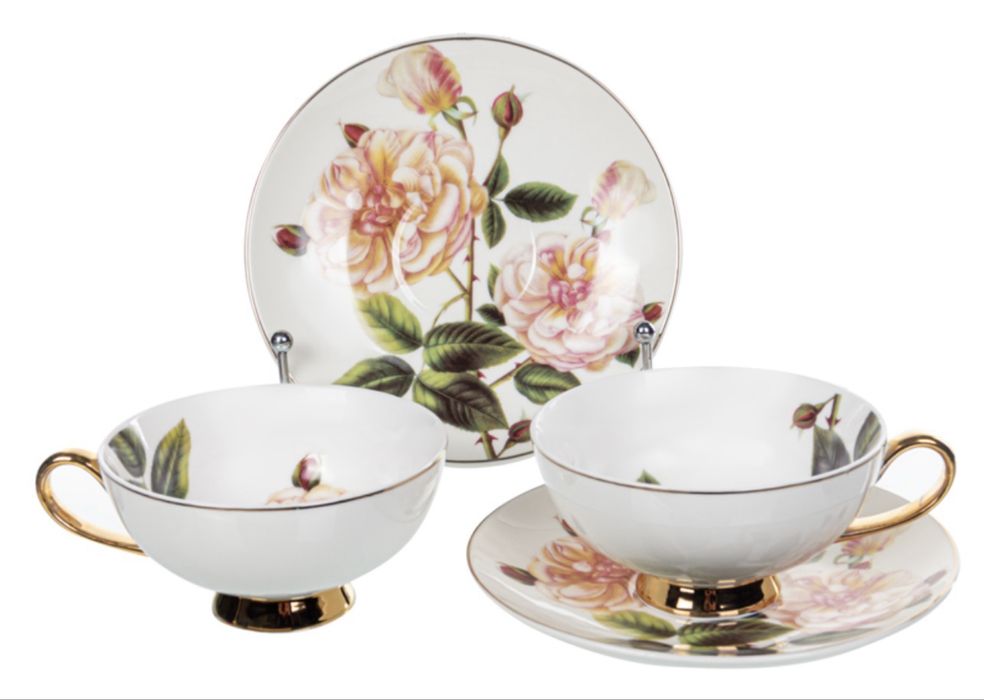 Набір посуду, 4 предмети, фарфор