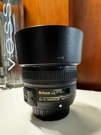 Lente Nikon 50 mm 1.8
