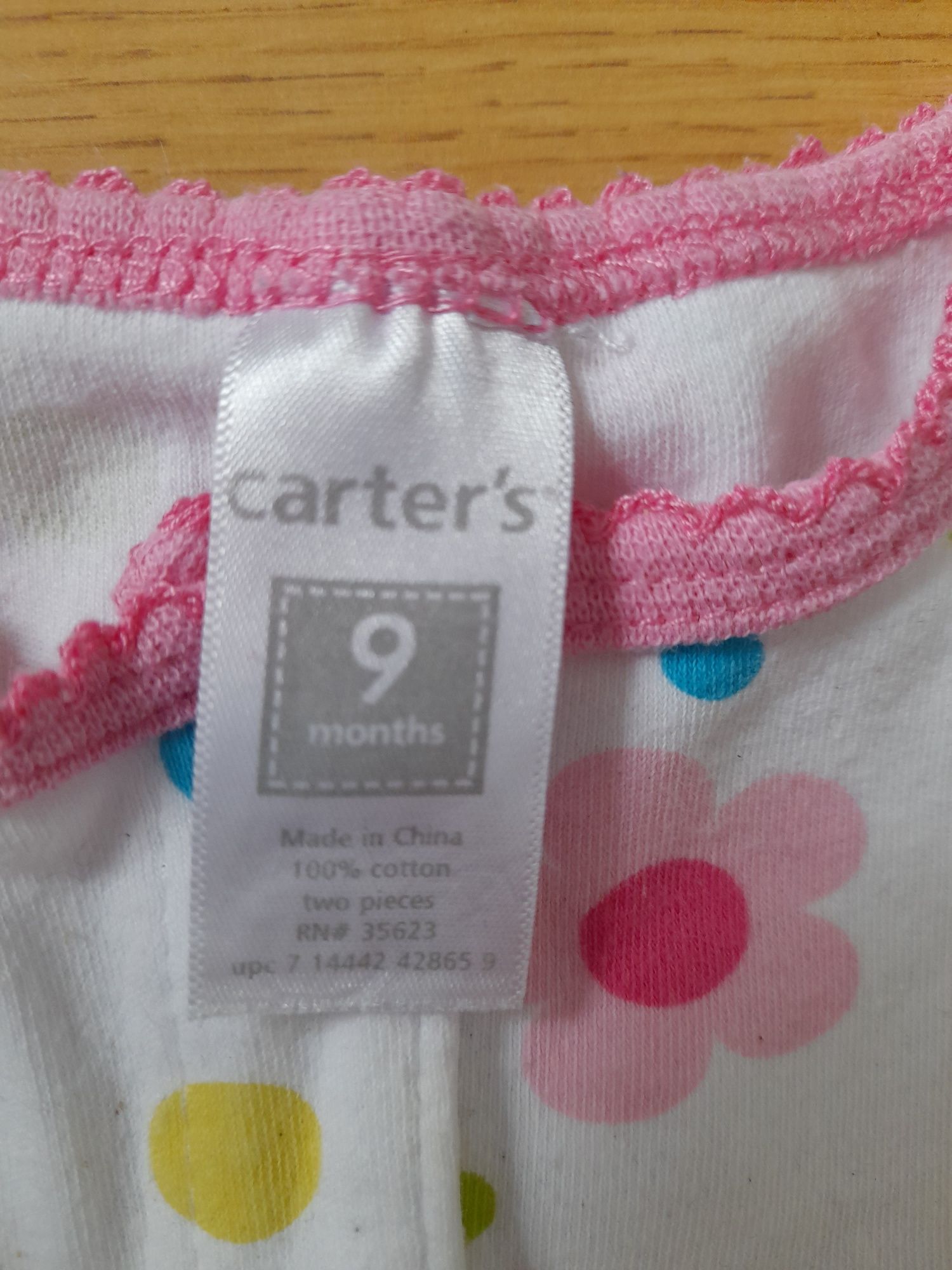 Pajacyk Carters dla dziewczynki
