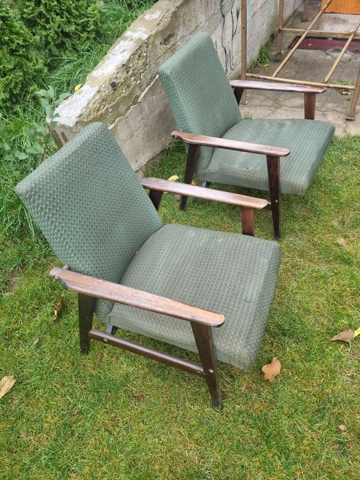 Fotel lisek x 2 do renowacji