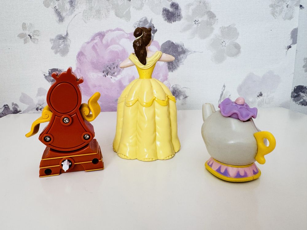 Figurka,zabawki McDonald’s Beauty & The Beast, Piękna i Bestia,vintage