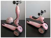 Hulajnoga Scoot and Ride 2w1 różowa + kask
