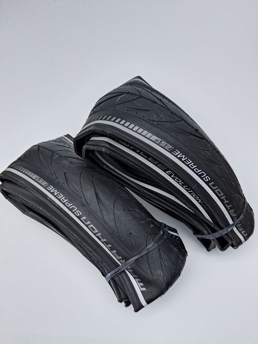 Dwie opony Schwalbe Marathon Supreme 28'' 2,0 (50-622) nowe (360)