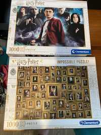 Puzzle Harry Potter 2 sztuki po 1000 puzzli