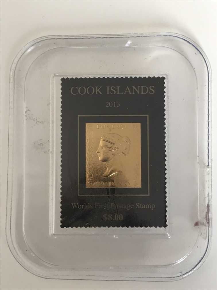 Złoty Znaczek Cook Islands 2013