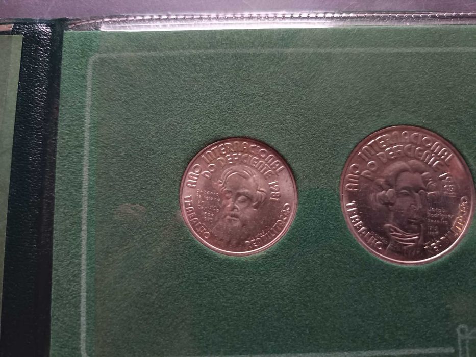 1981 – BNC (2 Moedas) – Ano Internacional do Deficiente