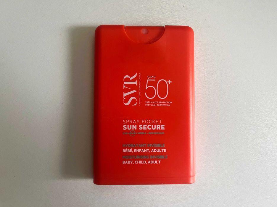 SVR Sun secure SPF 50 spray kieszonkowy 20 ml podróżny kompaktowy mini