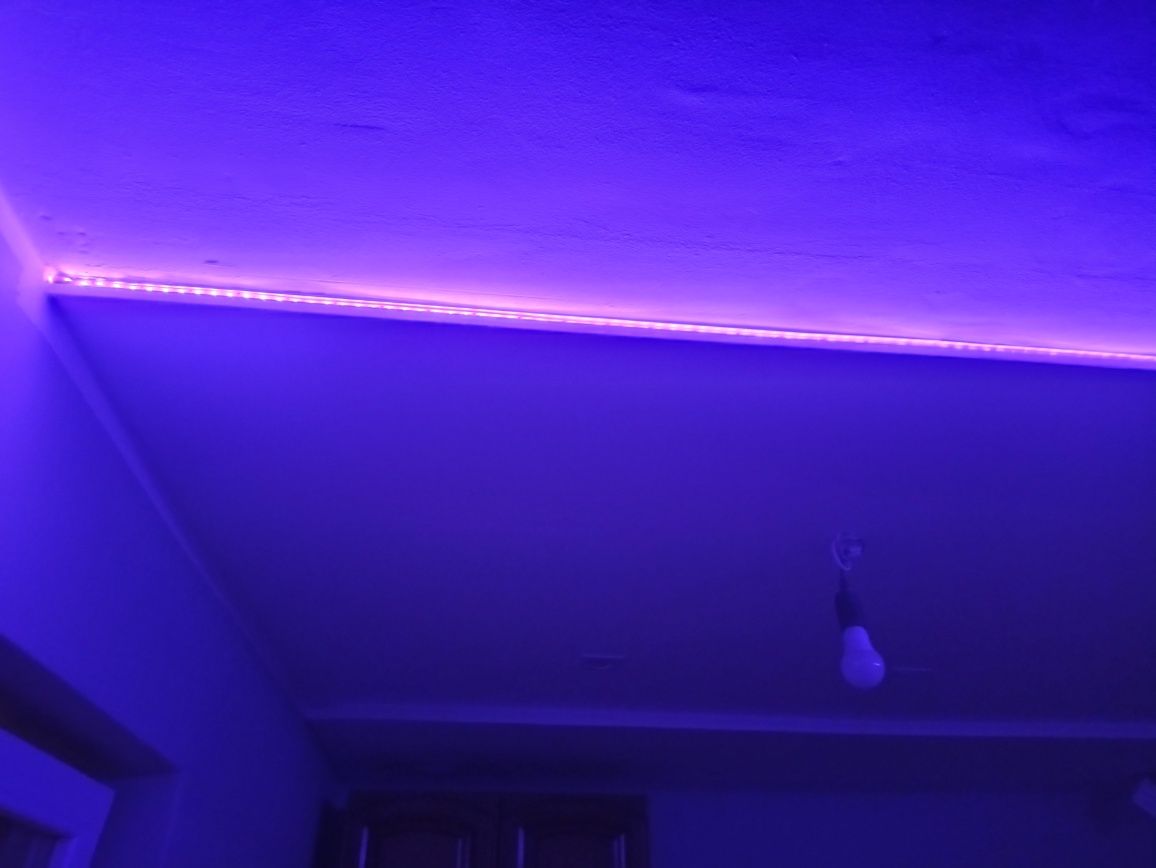 Taśma LED 5mb Niebieski -Fiolet / zamiana