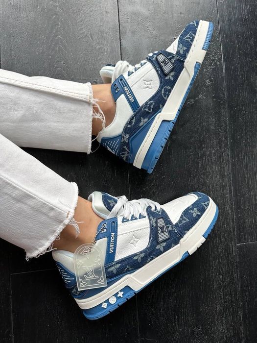 Buty Louis Vuitton trainers blue
