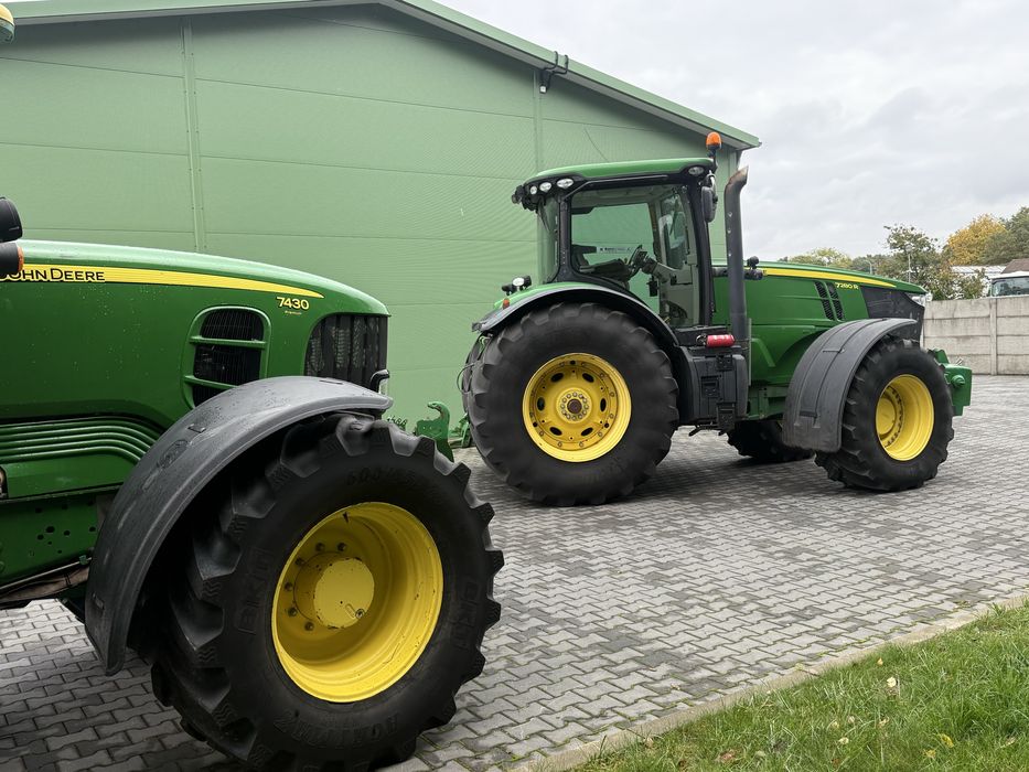 John deere 7280r zNiemiec jak 7530 czy fendt