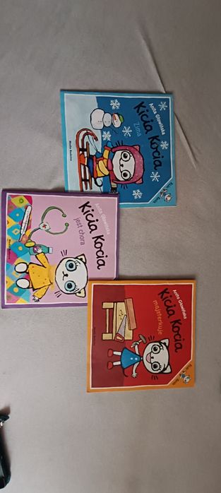 Książeczki kicia kocia 3 szt